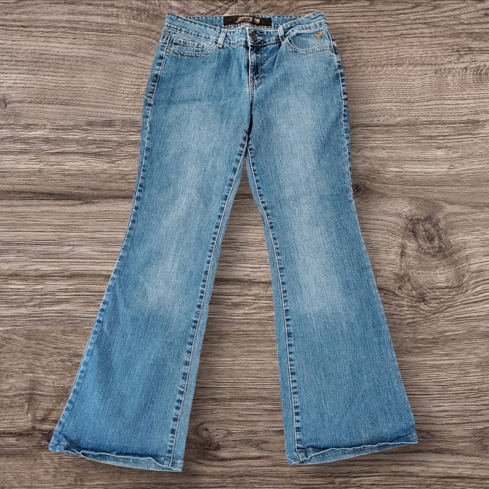 JANE - Flare Blue Jeans JR SIZE 11